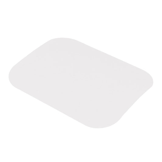 DZ891 Fiesta Recyclebare Papieren Deksels Voor Foliecontainers Van 250ml (1000 stuks)