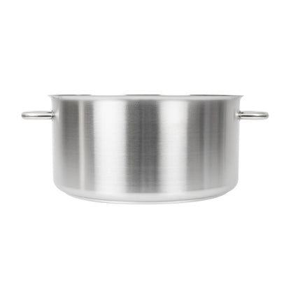 K794 Matfer Bourgeat Excellence RVS inductie lage kookpan 25Ltr