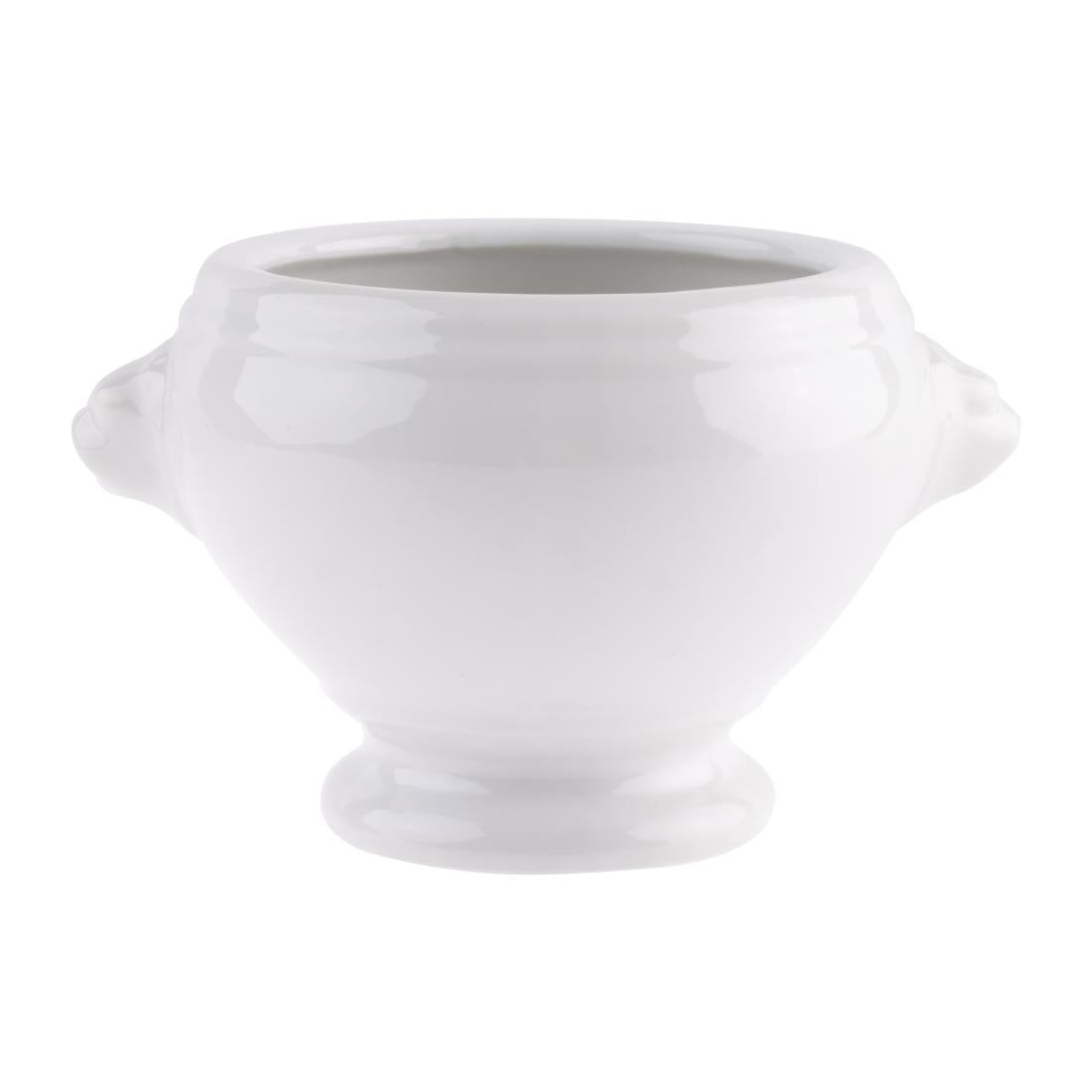 W442 Olympia Whiteware Soepkom Leeuwenkop 47,5Cl (6 Stuks)