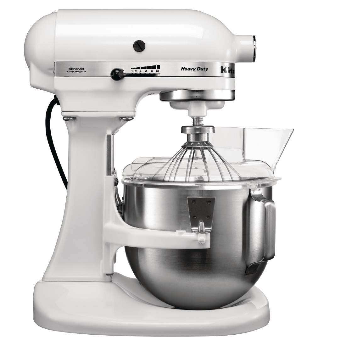 J498 KitchenAid K5 planetaire mixer wit 4,8L 5KPM5EWH