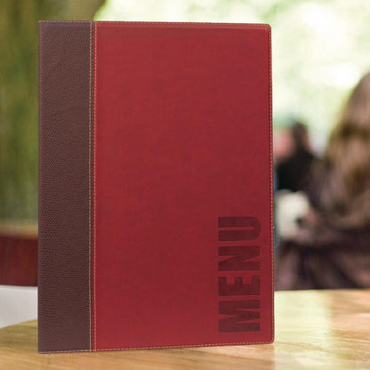 H717 Securit Trendy menumap A4 wijnrood