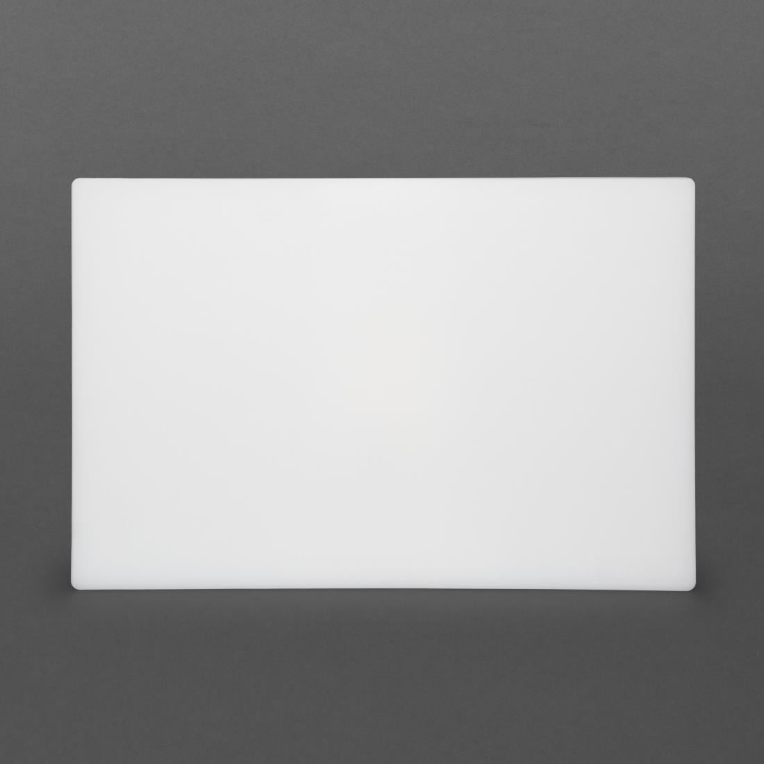 GH795 Hygiplas LDPE snijplank wit 30,5x22,9x1,2cm
