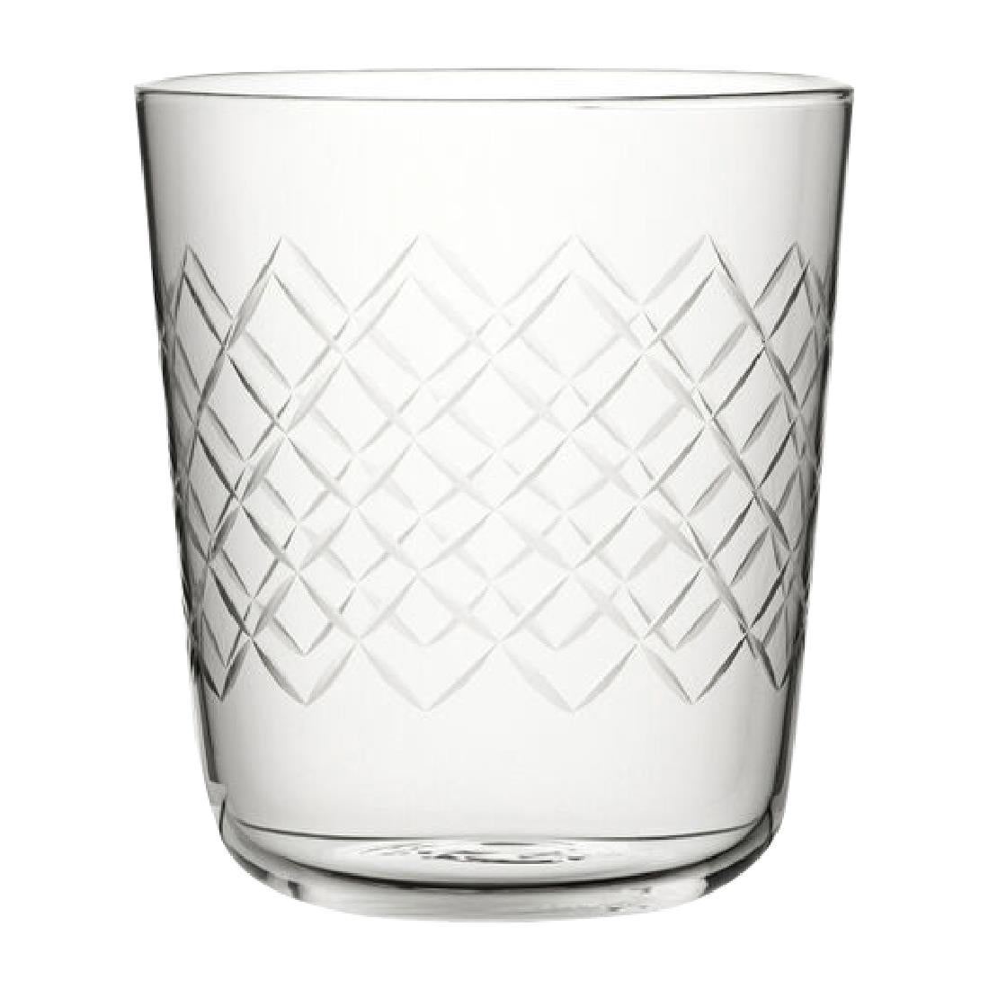 CZ064 Utopia Raffles Diamond Tumblers 360ml (6 Stuks)