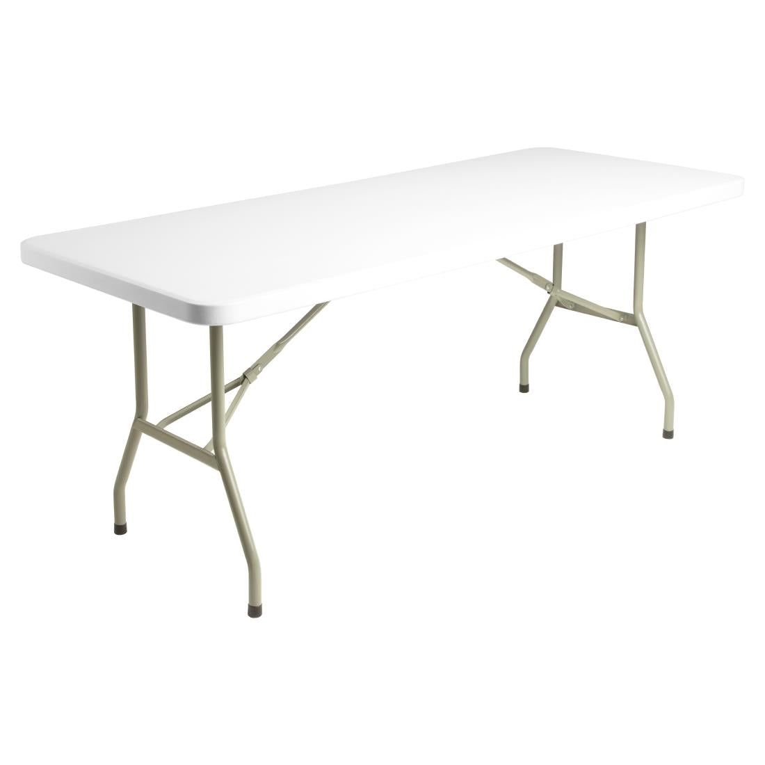 U579 Bolero rechthoekige klaptafel grijs 183cm