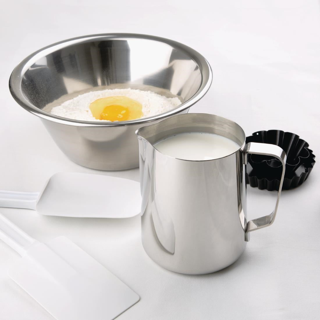 J318 Olympia RVS melkkan 1Ltr