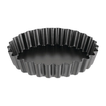 CW991 Vogue mini anti-kleef quichevormen met losse bodem 10cm (3 stuks)