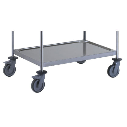 GL885 Tournus serveerwagen met 2 bladen