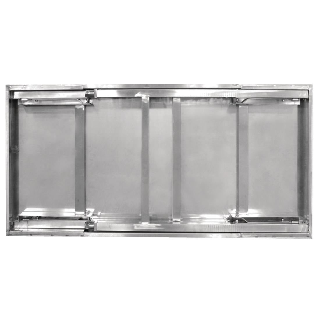CB905 Vogue inklapbare RVS werktafel 120cm