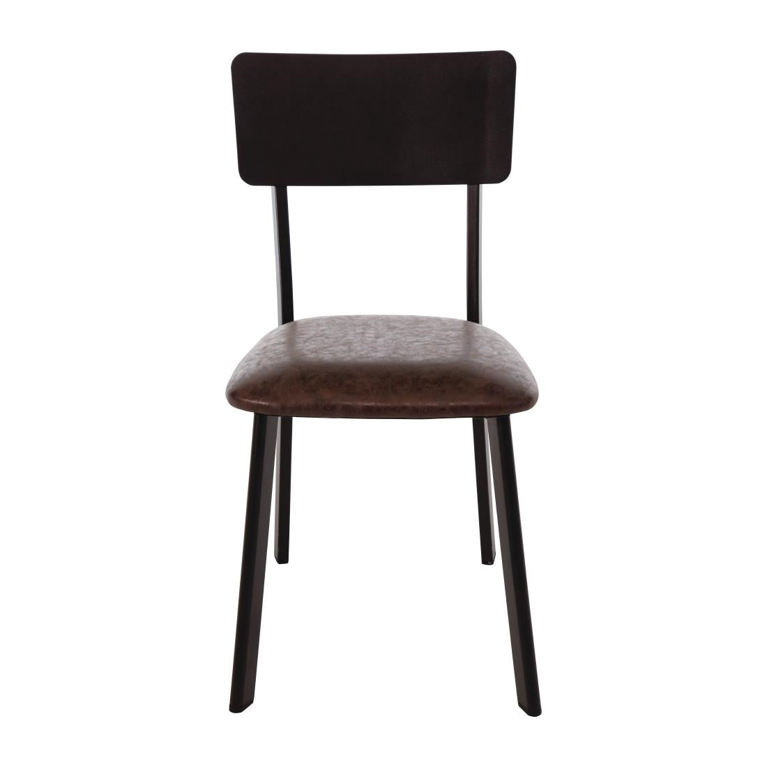 DR301 Bolero vintage stoel mokka (4 stuks)
