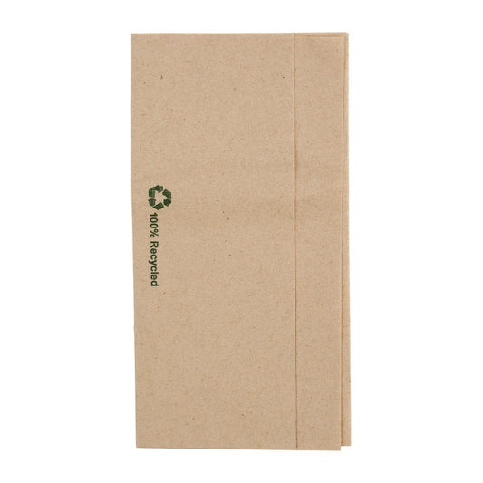 FE211 Fiesta Recyclable servetten kraft 320 x 300mm (6000 stuks)