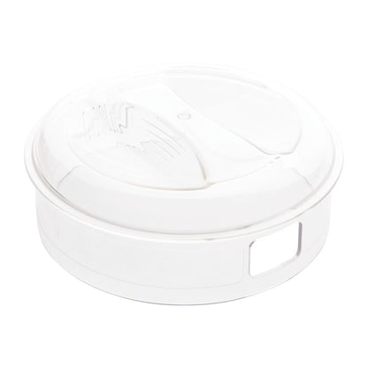 FB891 Olympia Kristallon deksel voor stapelbare polycarbonaat kan 1Ltr (6 stuks)