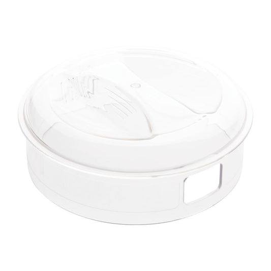 FB891 Olympia Kristallon deksel voor stapelbare polycarbonaat kan 1Ltr (6 stuks)