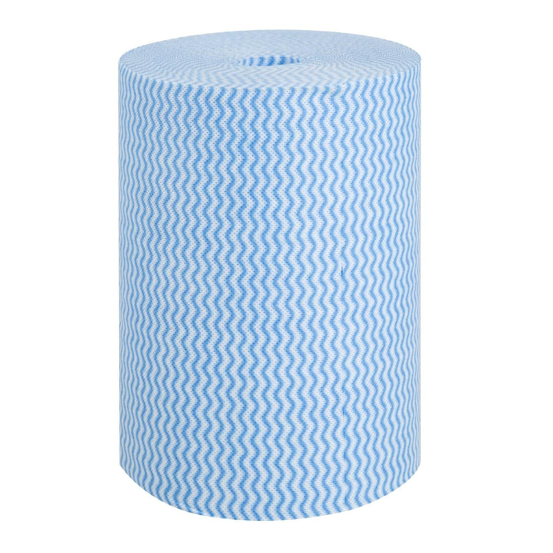 HT495 Jantex Groen Composteerbare Reinigingsdoek Blauw (200 stuks)