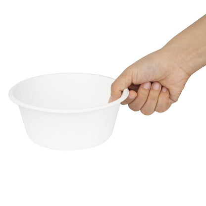 HW023 Fiesta Composteerbare Bagasse Kom Basis 750ml (50 stuks)