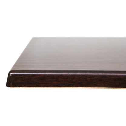 GG635 Bolero Vierkante Tafelblad Donkerbruin 60cm