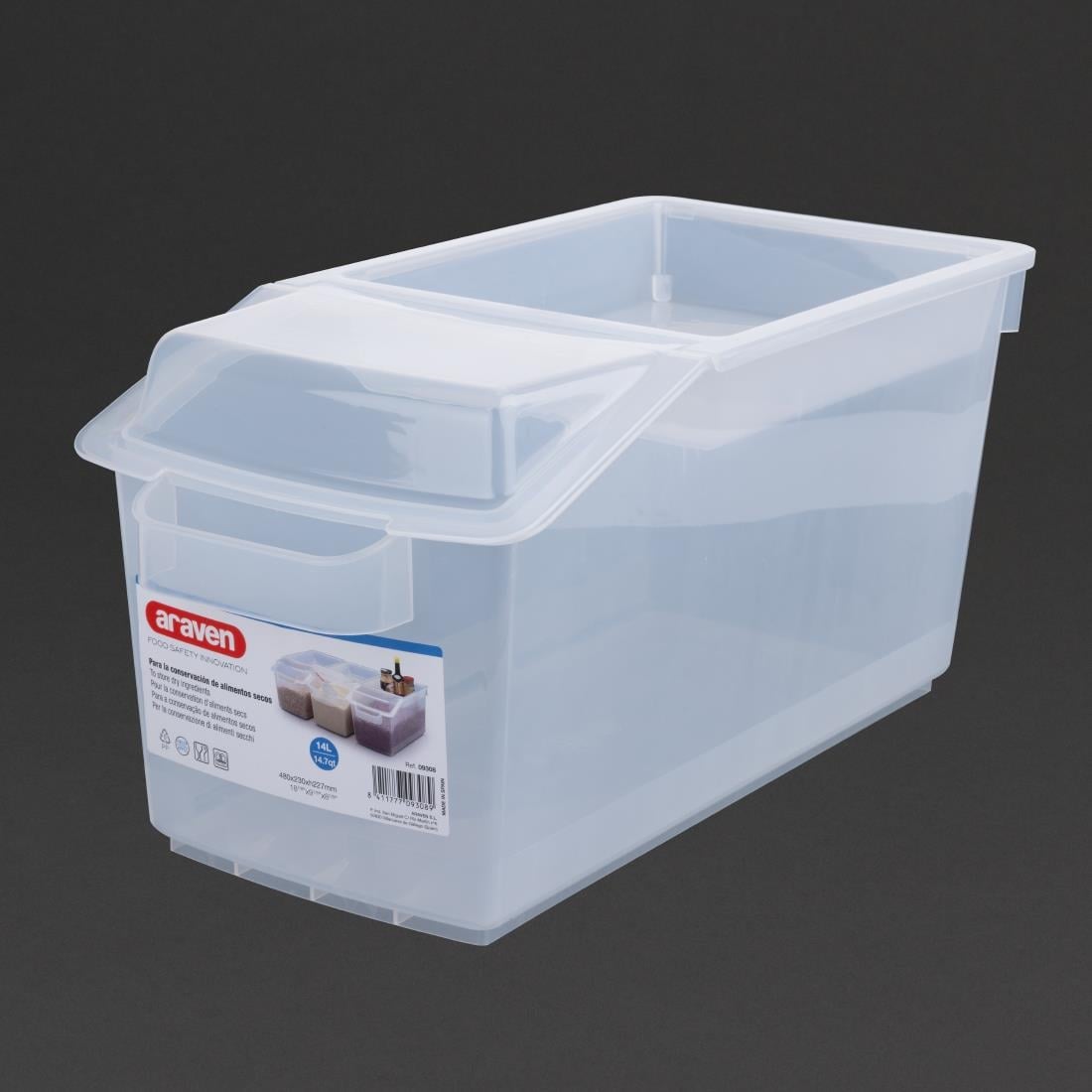 J225 Araven dispenser en ingrediëntenbak 14Ltr