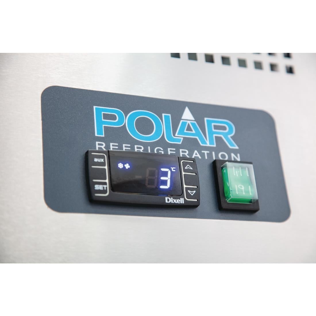 UA064 Polar U-Serie Dubbele Deurs Werkbank koeling met Achterwand 282Ltr
