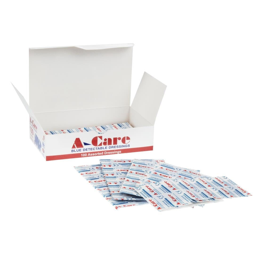 CB441 Blauwe pleisters assorti (100 stuks)