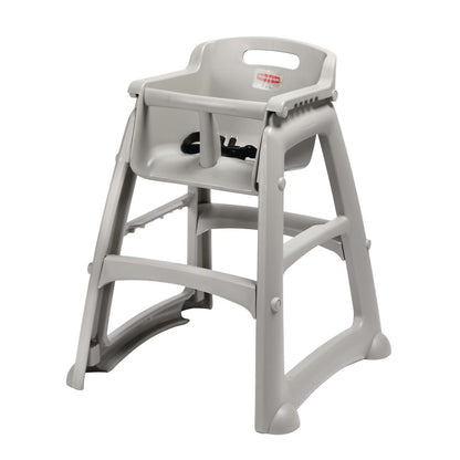 M959 Rubbermaid stevige kinderstoel grijs