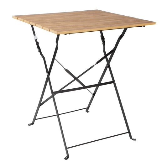 FU538 Bolero Perth Bestrating Stijl Vierkante Tafel Houteffect