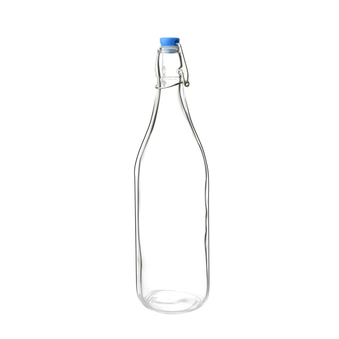 GG930 Olympia glazen waterflessen 1L (6 stuks)