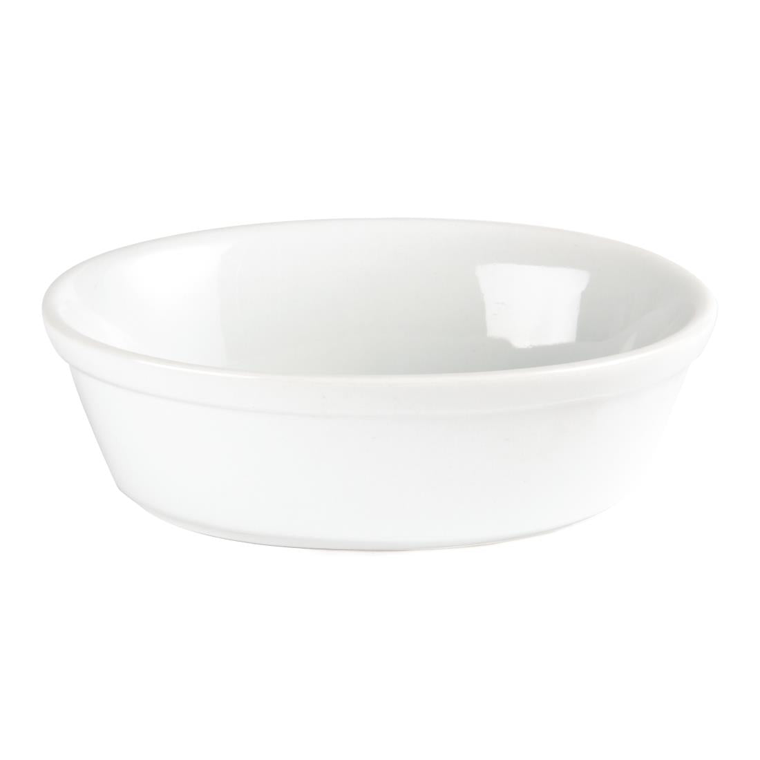 DK807 Olympia Whiteware Ovale Schaaltjes 16,1cm (6 Stuks)