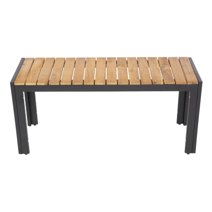 DS154 Bolero stalen en acaciahouten banken 100cm (2 stuks)