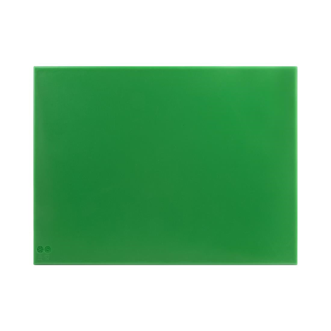 J013 Hygiplas HDPE snijplank groen 600x450x12mm