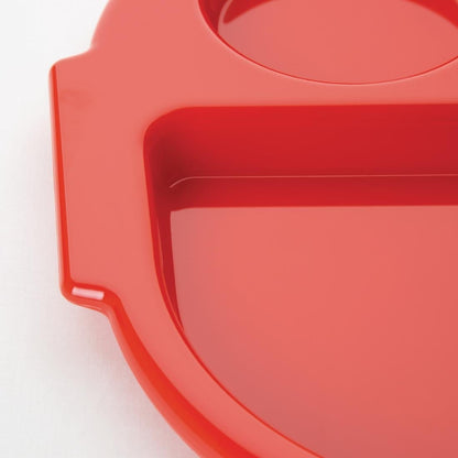 DL126 Olympia Kristallon Voedselschalen Klein Polycarbonaat Compartiment Rood 322mm
