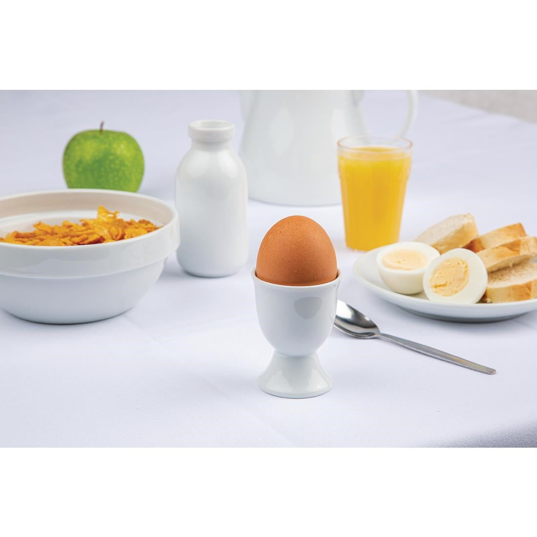 U814 Olympia Whiteware eierdopjes 68(h) x 50(Ø)mm (12 stuks)