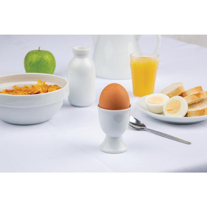 U814 Olympia Whiteware eierdopjes 68(h) x 50(Ø)mm (12 stuks)