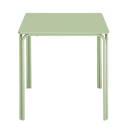 HZ357 Bolero Adeline Stalen Vierkante Tafel 700mm Lichtgroen