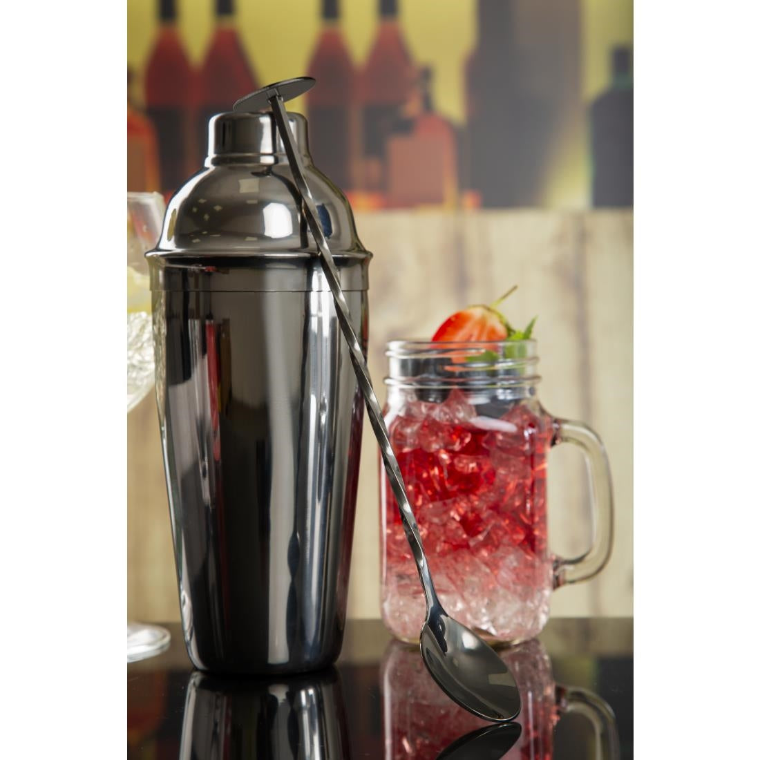 DR635 Olympia cocktaillepel zwart