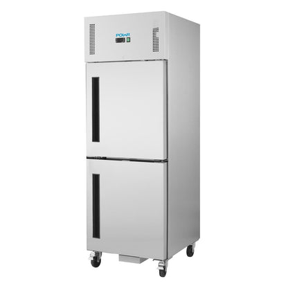 CW194 Polar G-serie Gastro 1-deurs vriezer met gedeelde deur 600Ltr