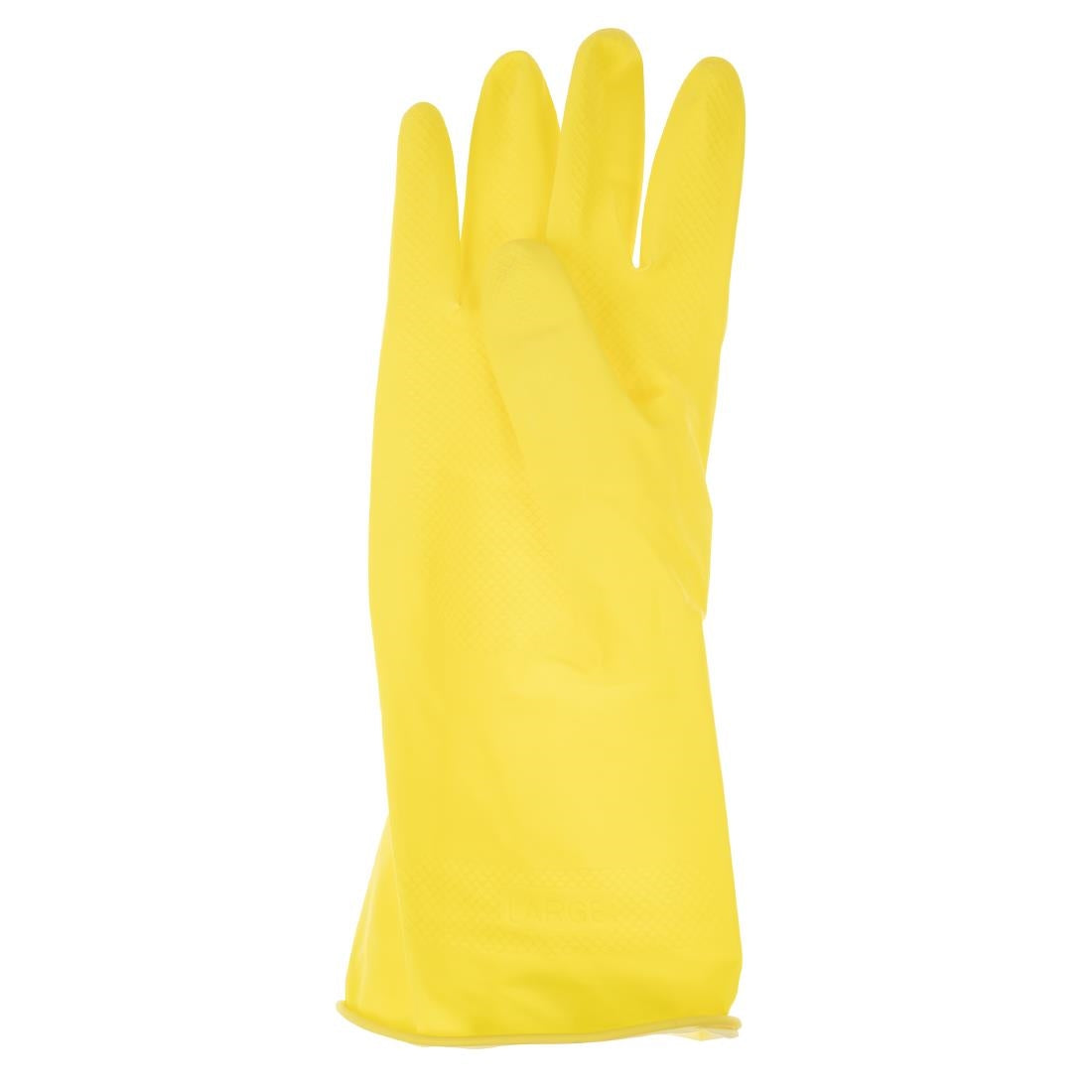 CD793-S Jantex huishoudhandschoenen geel S