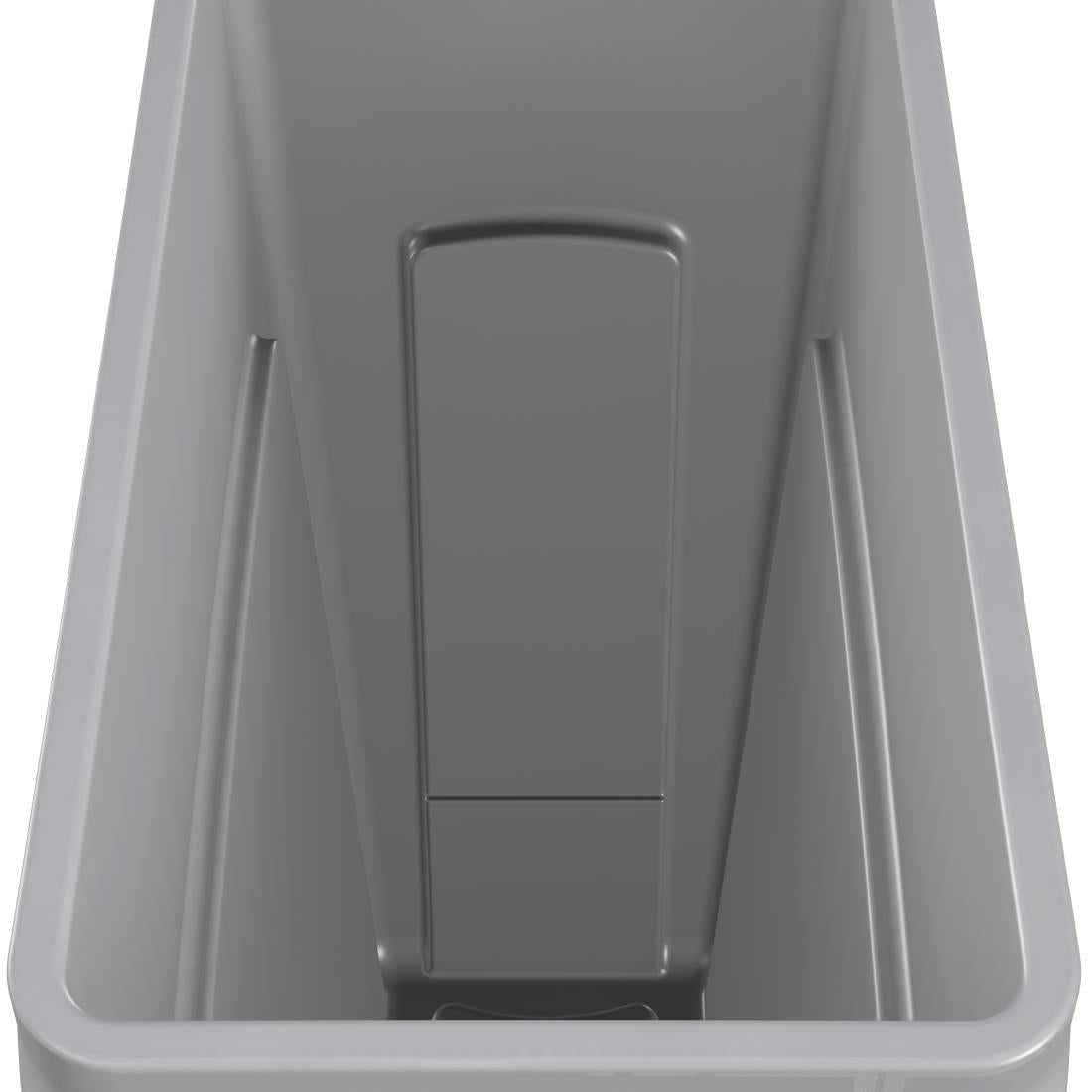 F603 Rubbermaid Slim Jim container met luchtsleuven 60Ltr