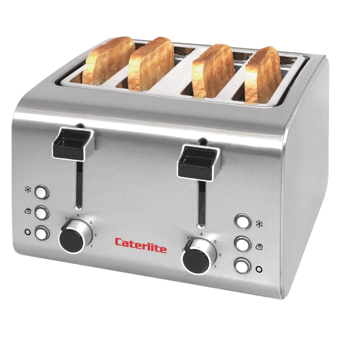 CP929 Caterlite broodrooster 4 sleuven RVS