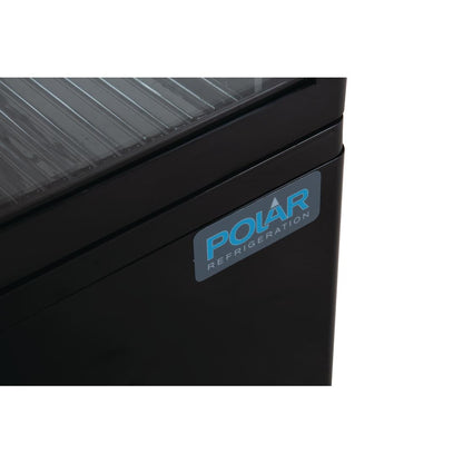 G211 Polar C-serie koelvitrine zwart 68L