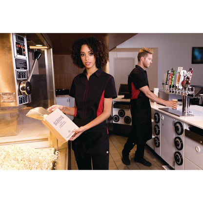 B824 Chef Works heupschort zwart