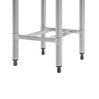 CF740 Vogue RVS snijtafel met HDPE snijplank 50cm