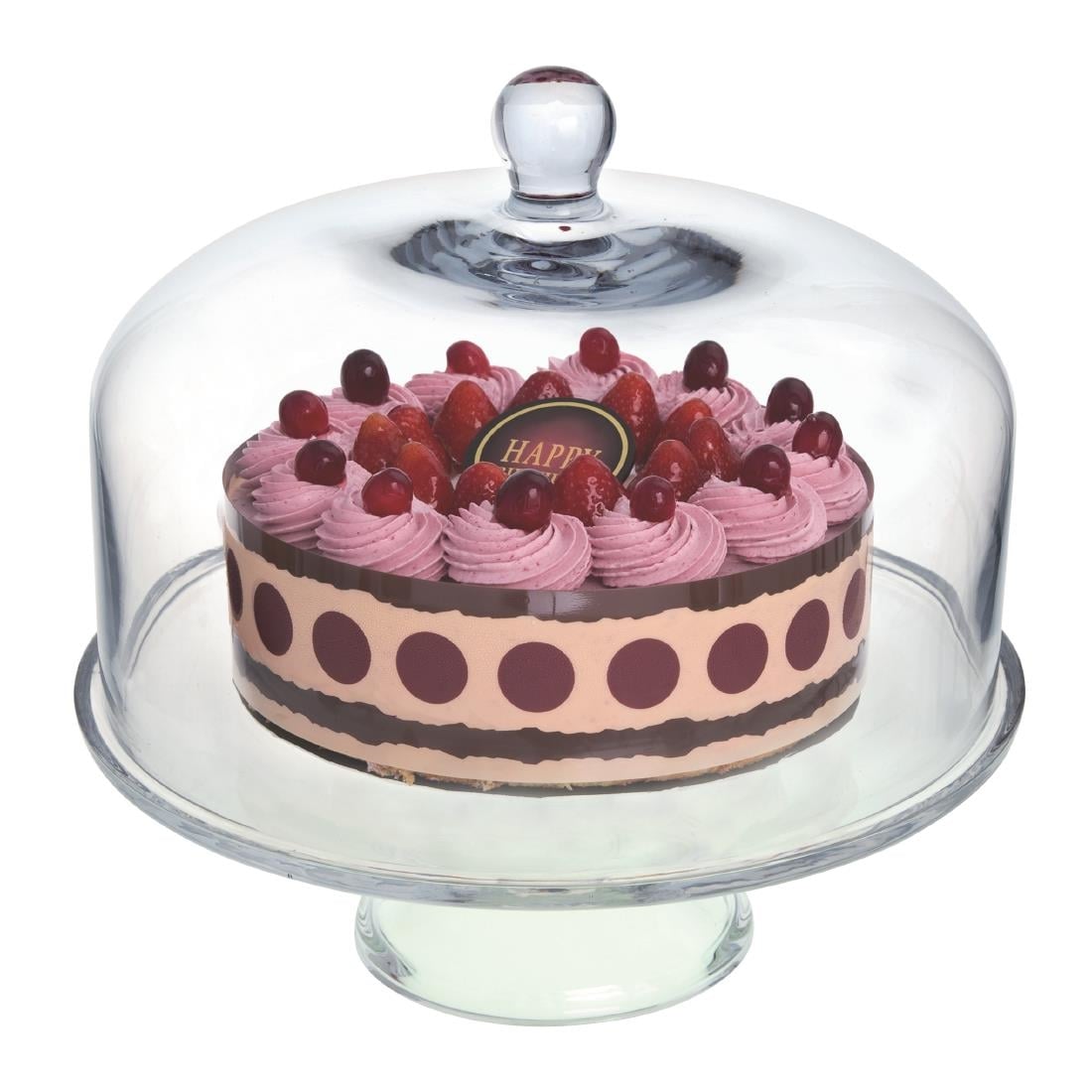 CS014 Olympia glazen stolp 28,5cm voor CS013