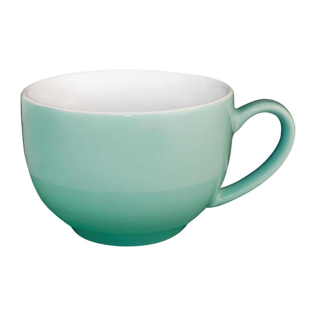 GL461 Olympia Café cappuccinokoppen aqua 34cl (12 stuks)