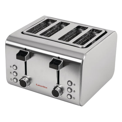 CP929 Caterlite broodrooster 4 sleuven RVS