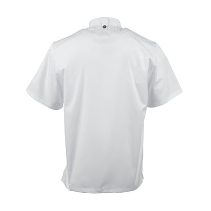 BB669-L Chef Works Cannes Koksbuis Met Korte Mouwen, Maat L