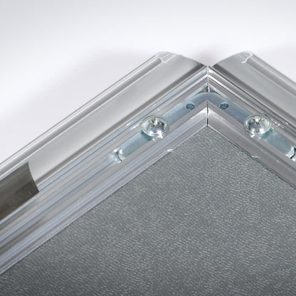 HU437 Europel Klaplijst A2 25mm Zilver