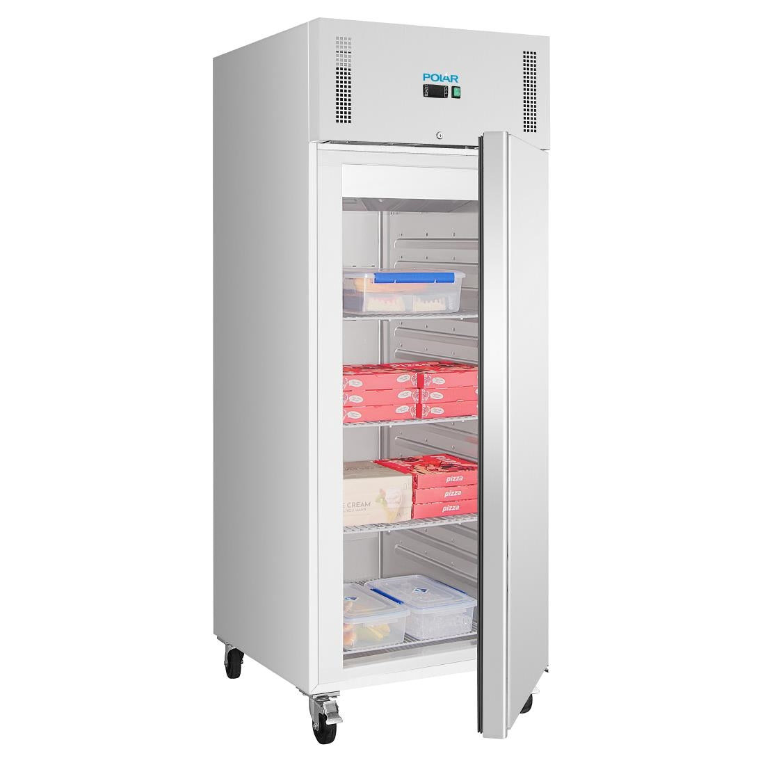 UA091 Polar U-Series staande enkeldeurs koelkast of vriezer 560Ltr