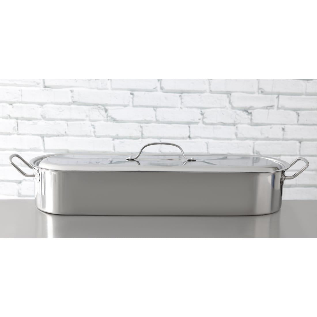 E923 Kitchen Craft Roestvrijstalen Visketel 29cm