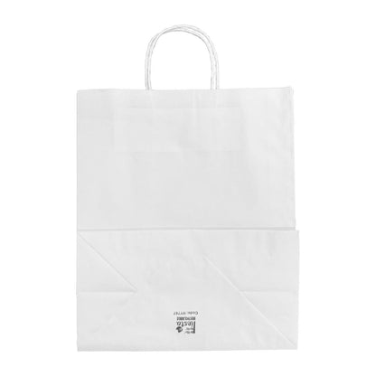 HY767 Fiesta Recycleerbare Witte Papieren Tassen met Gedraaid Handvat Groot (250 stuks)
