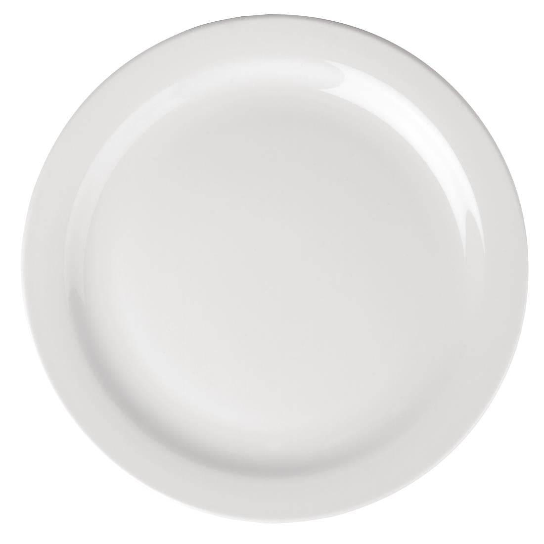 CF363 Olympia Athena Borden Met Smalle Rand 22,6cm (12 Stuks)