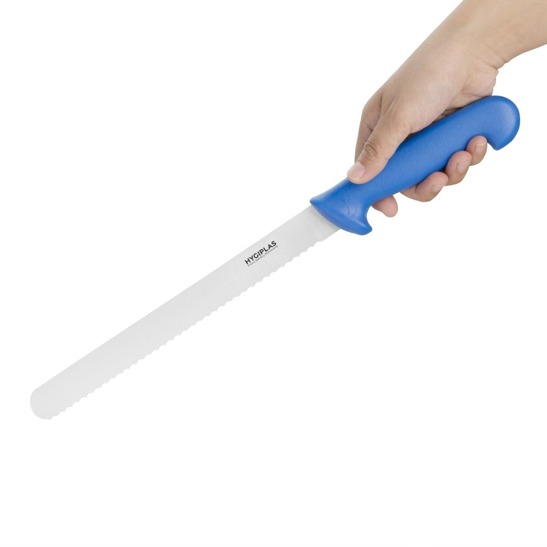 FX120 Hygiplas Slicer Gekarteld Blauw 24.8cm